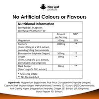 New Leaf Turmeric 5 in1 Capsules